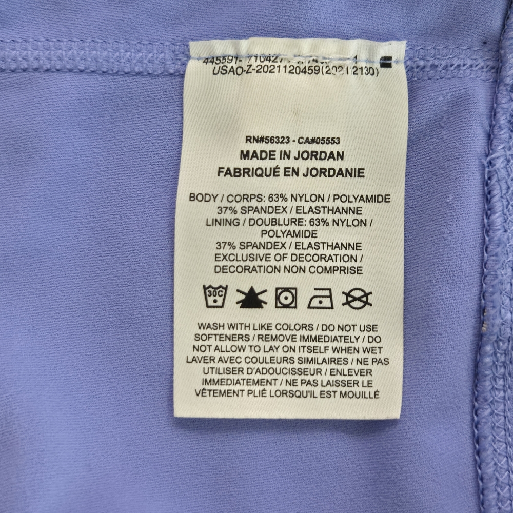 2 Sports Bras Bundle Medium JoyLab Black Nike Dri-FIT Periwinkle - Picture 4 of 6
